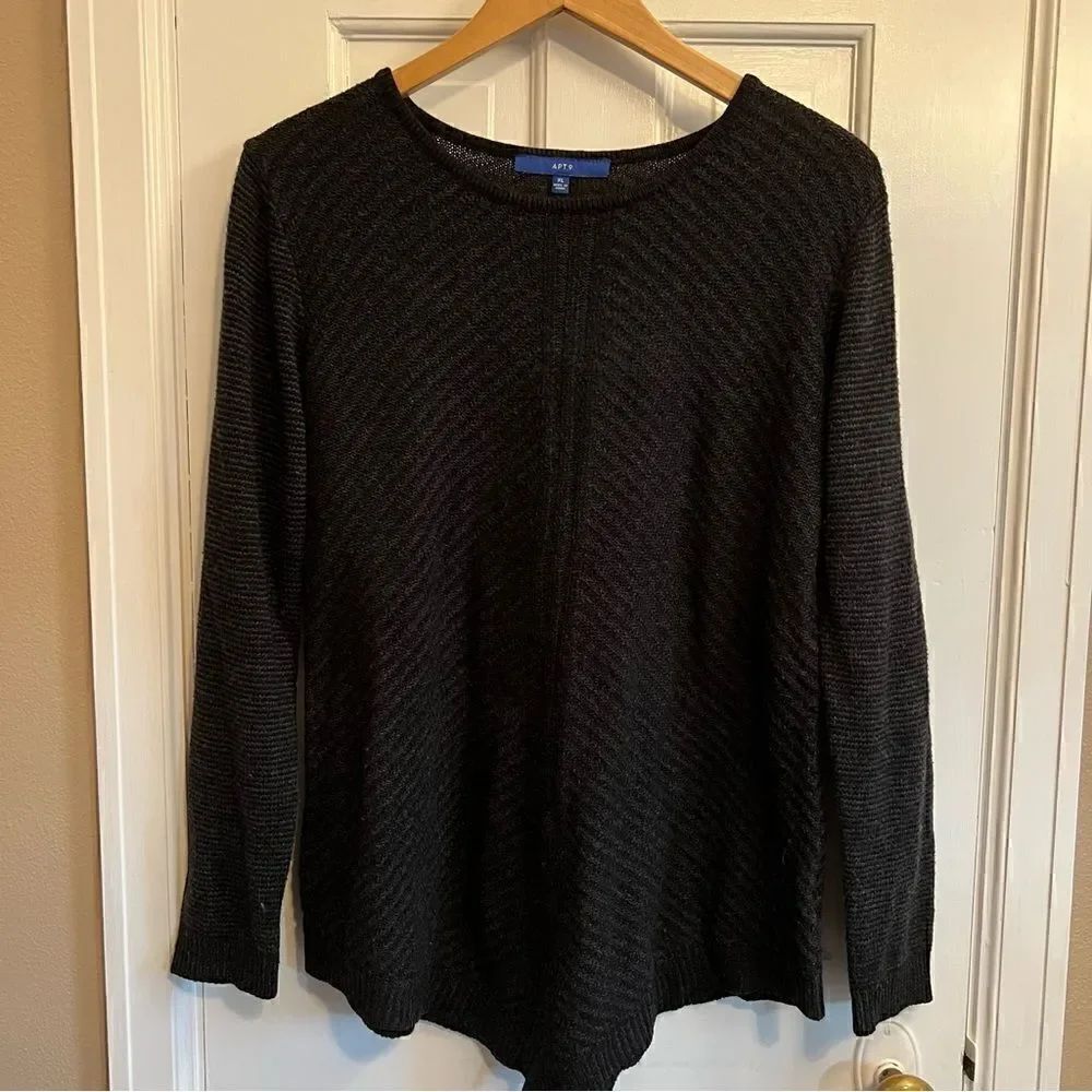 Apt.9 dark grey sweater